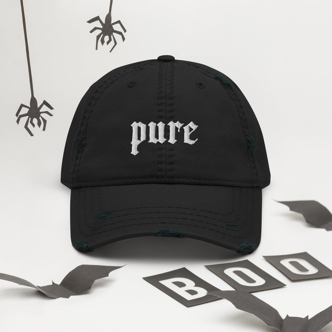 Pure Ezo Distressed  Hat