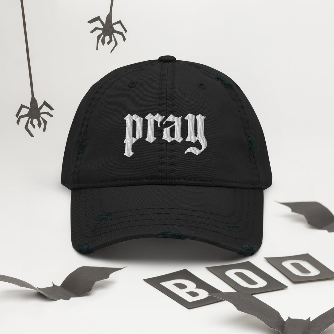 Pray Ezo Distressed  Hat