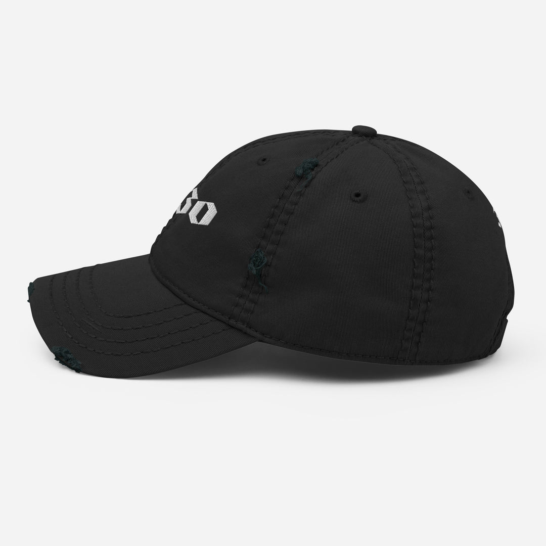 Ezo Logo Distressed Hat