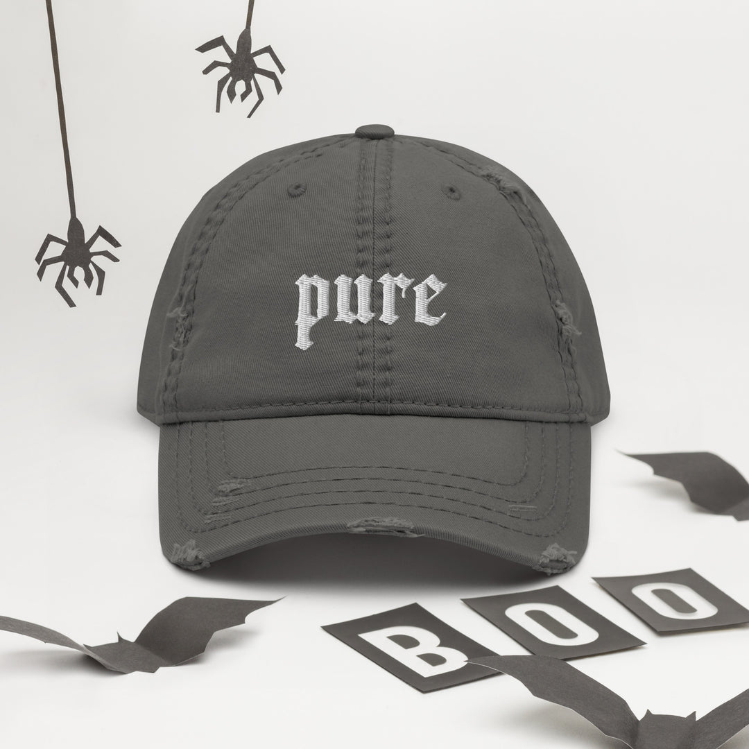 Pure Ezo Distressed  Hat