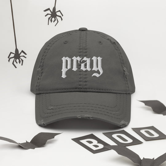 Pray Ezo Distressed  Hat