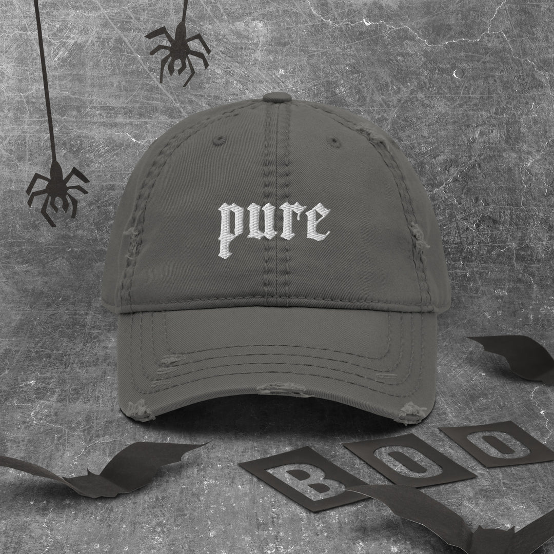 Pure Ezo Distressed  Hat