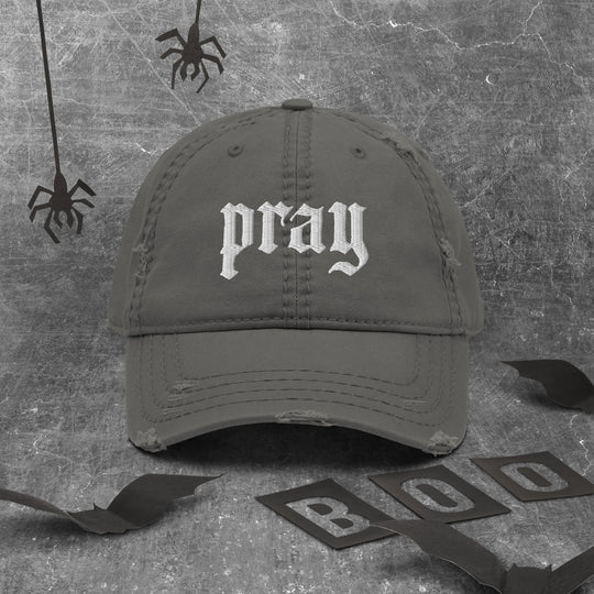 Pray Ezo Distressed  Hat