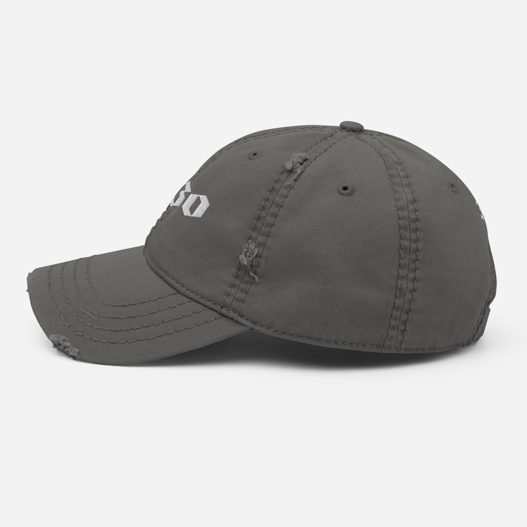 Ezo Logo Distressed Hat