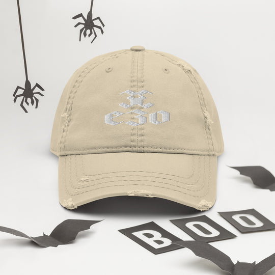 Ezo Logo Distressed Hat