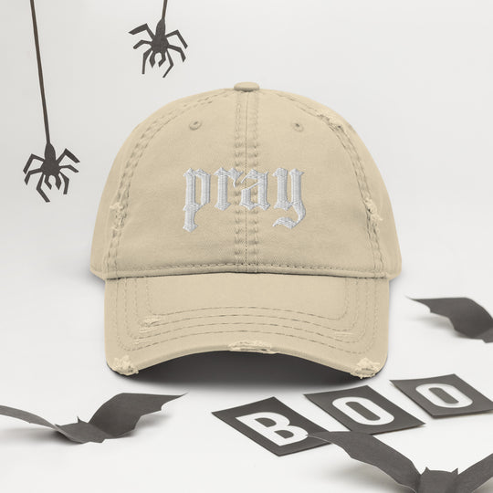 Pray Ezo Distressed  Hat