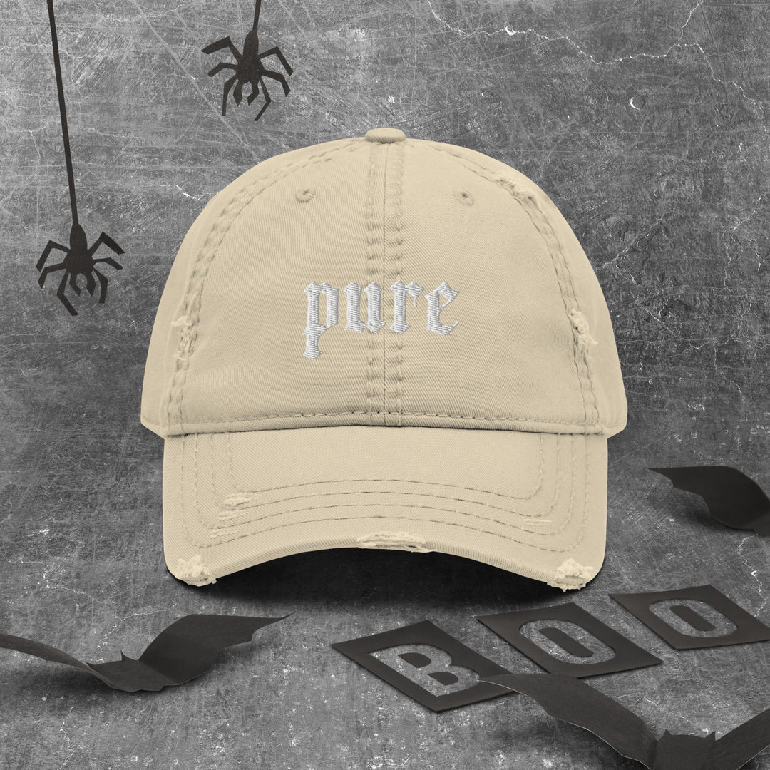 Pure Ezo Distressed  Hat