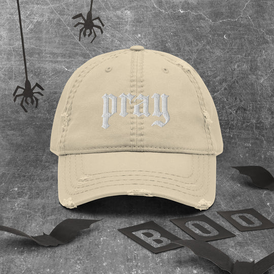 Pray Ezo Distressed  Hat