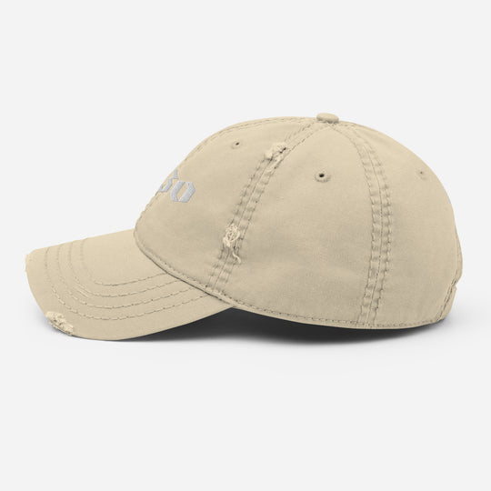 Ezo Logo Distressed Hat