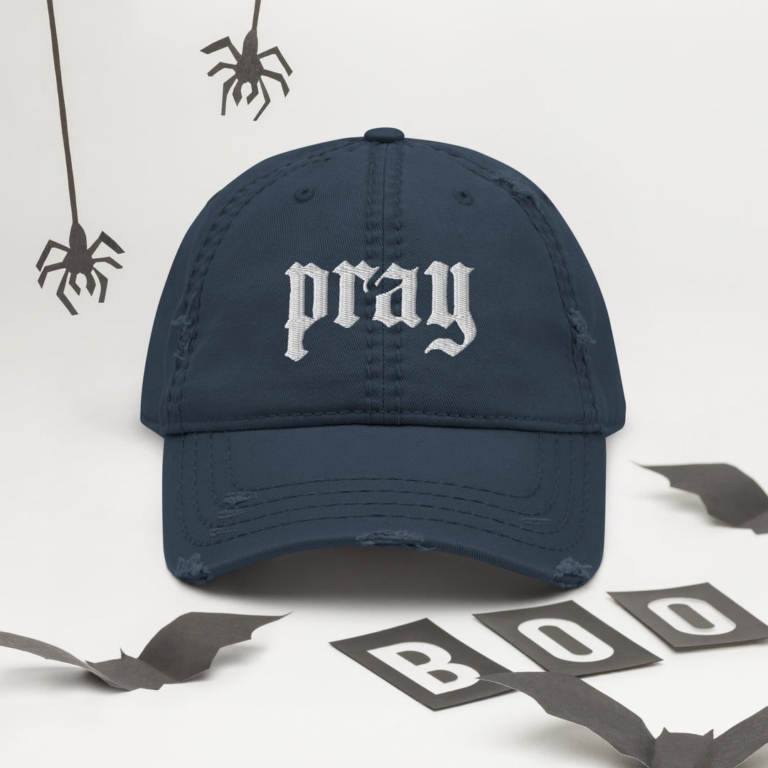 Pray Ezo Distressed  Hat