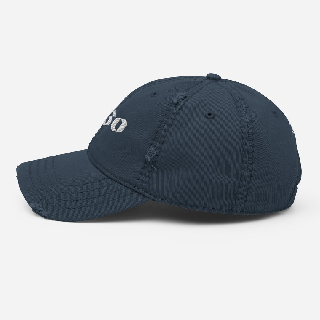 Ezo Logo Distressed Hat