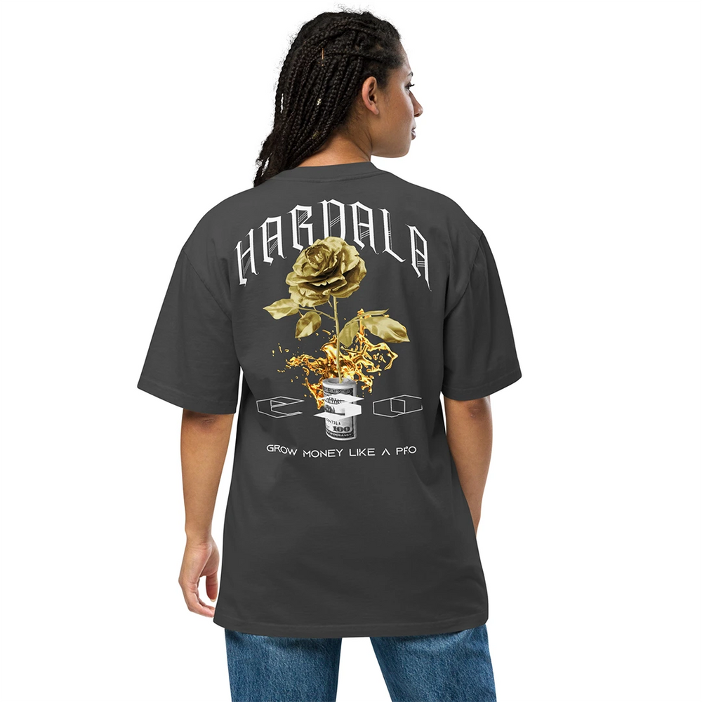 Hardala Ezo Oversized Faded T-Shirt