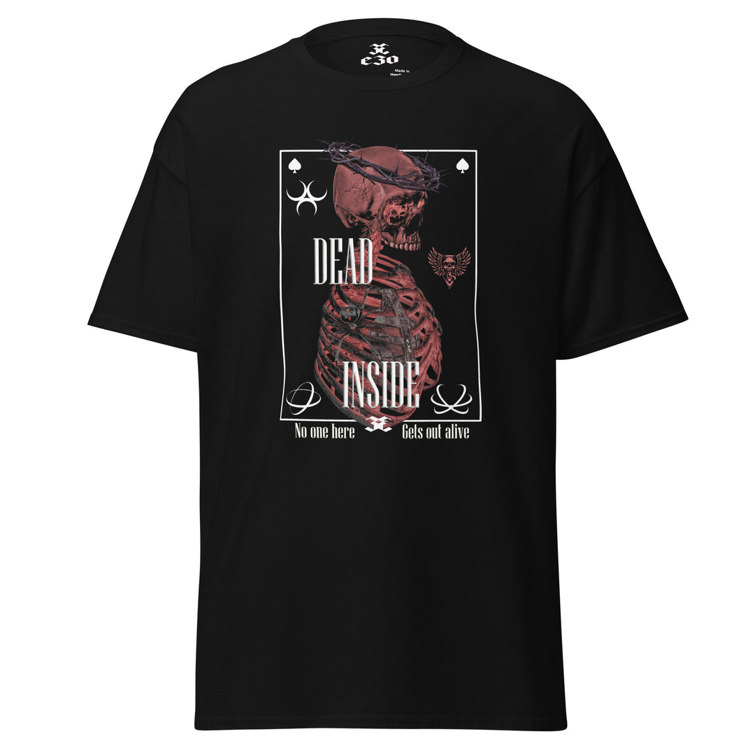 Dead inside classic shirt,cool.front view