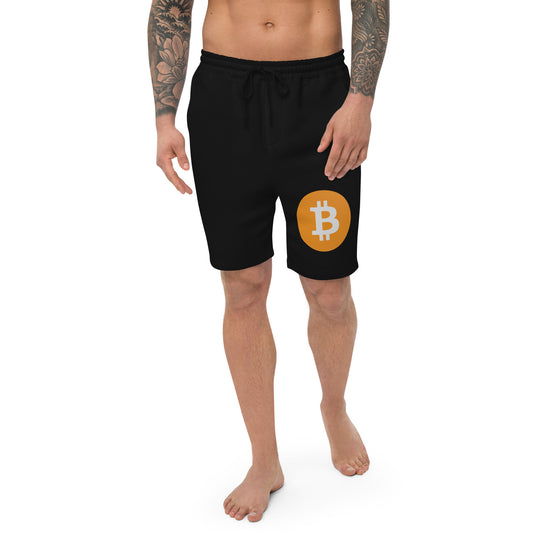 Bitcoin Ezo Men's Fleece Shorts