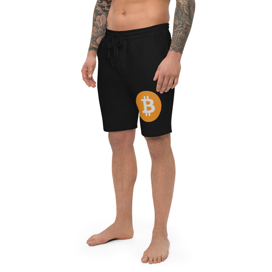 Bitcoin Ezo Men's Fleece Shorts