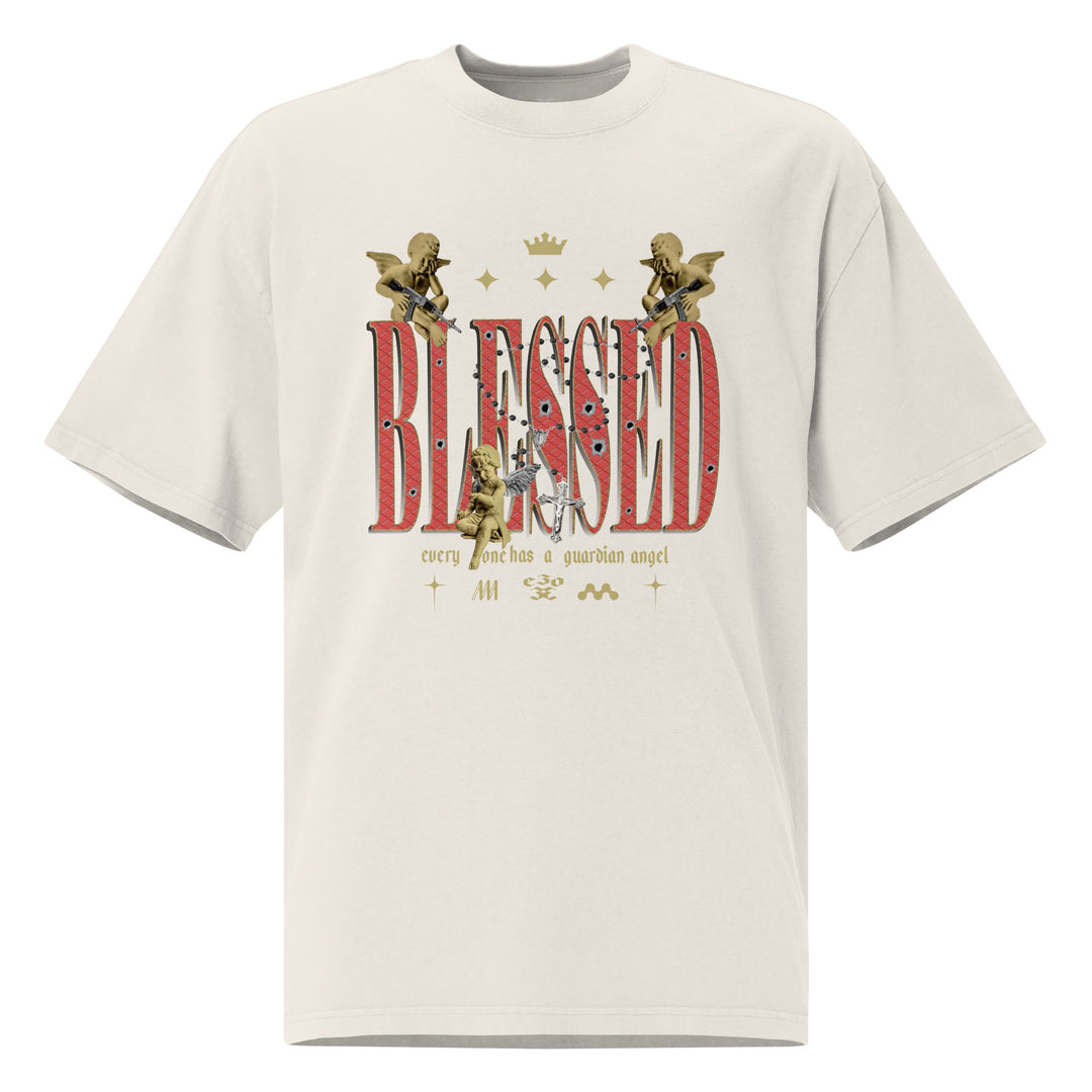 Blessed Ezo Oversized Faded Shirt