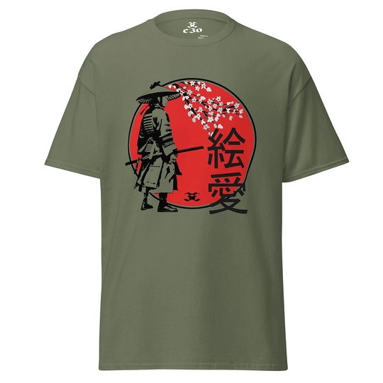 Samurai Japanese Ezo Unisex Classic T-Shirt