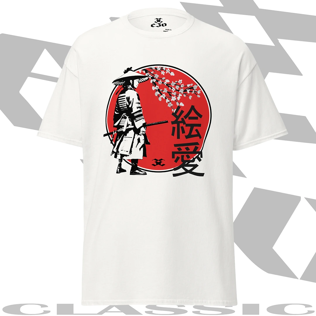 samurai,japanese,classic,tshirt,cool design