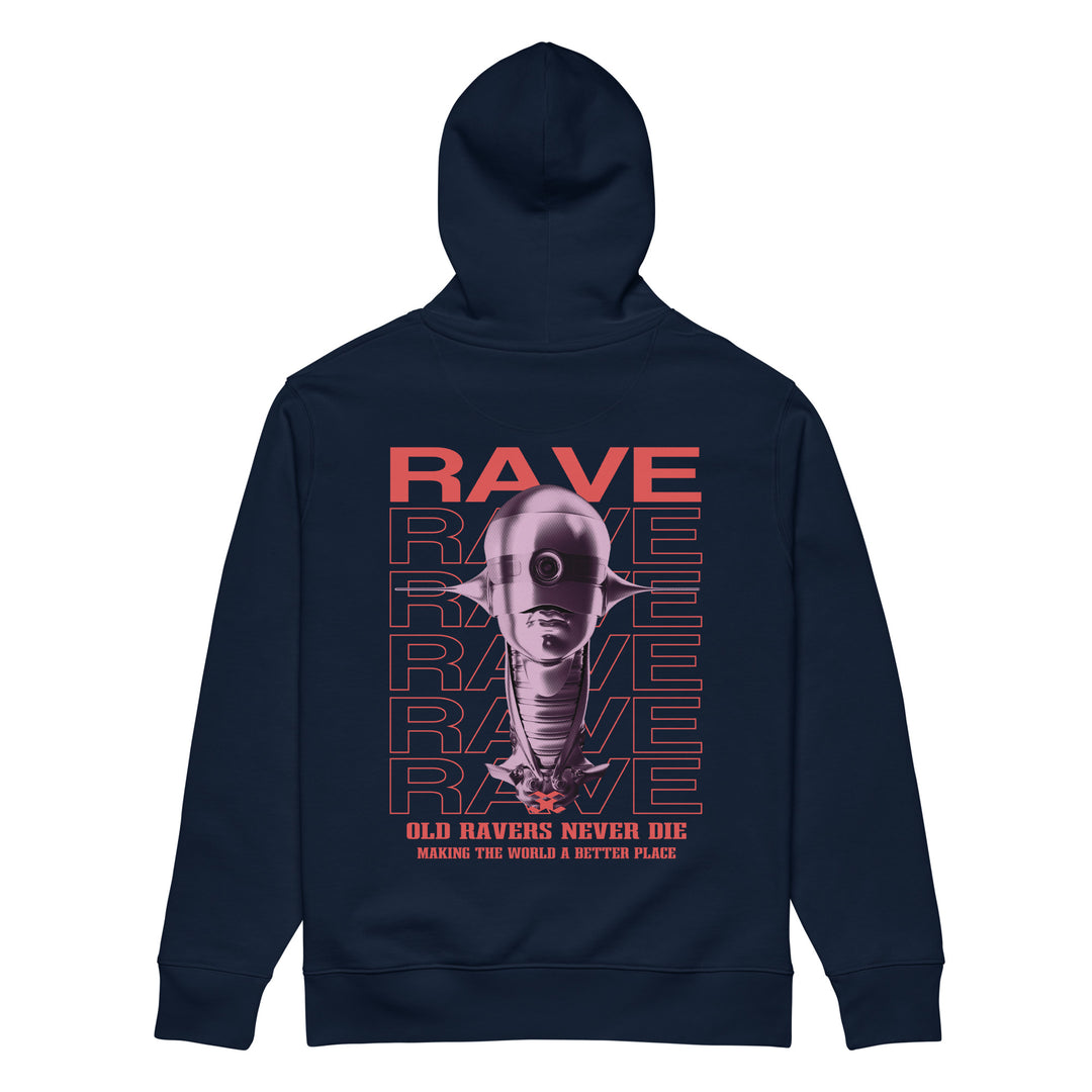 Ravers Never Die Ezo Unisex Essential  Hoodie