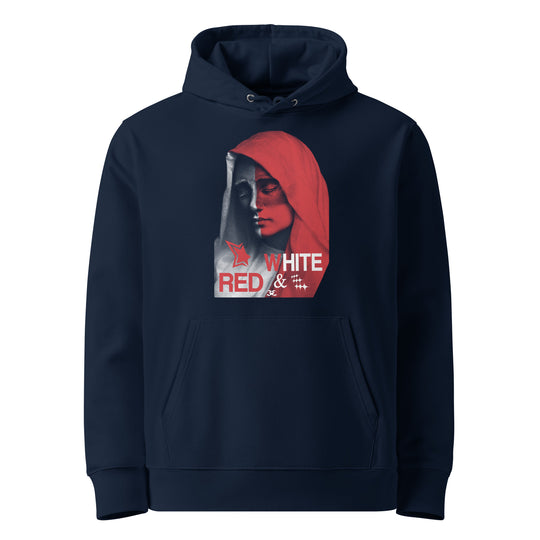 Red & White EzoUnisex Essential Hoodie