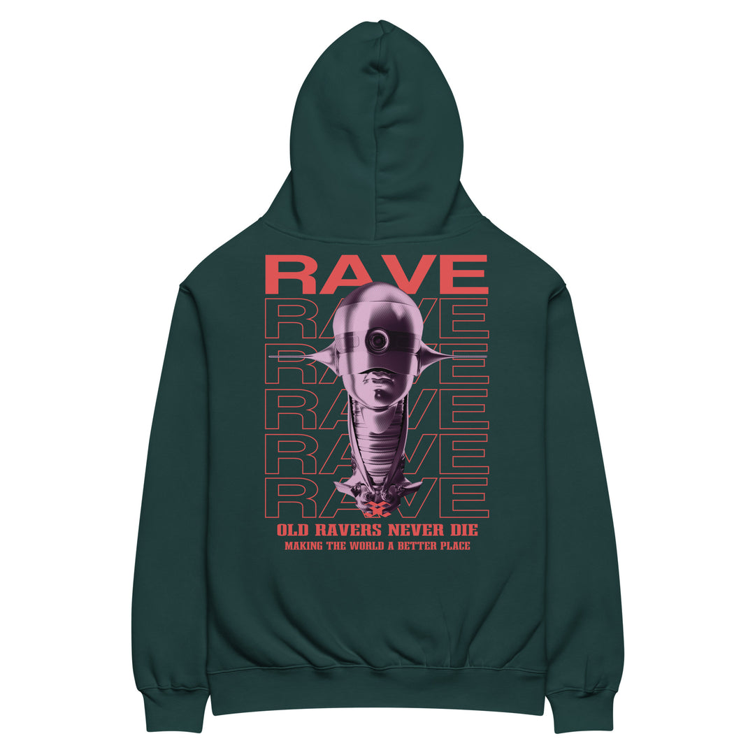 Ravers Never Dies Ezo Unisex Oversized Hoodie