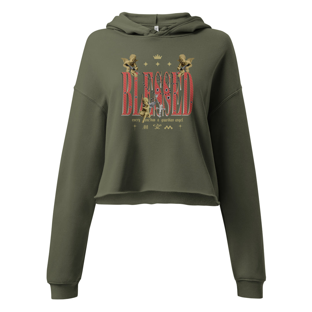 Blessed Ezo Women's Crop Hoodie